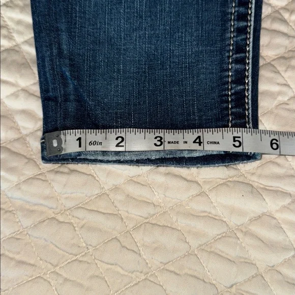 Miss Me Ankle Skinny Jeans with Embroidered Pocket - Picture 9 of 9